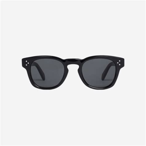 BLACK FRAME 42 SUNGLASSES IN ACETATE